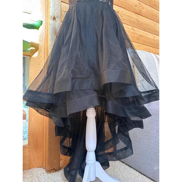 Speechless Black Whimsygoth Lace High Low Dress | Sheer Tulle Prom | Women’s S - Picture 7 of 14